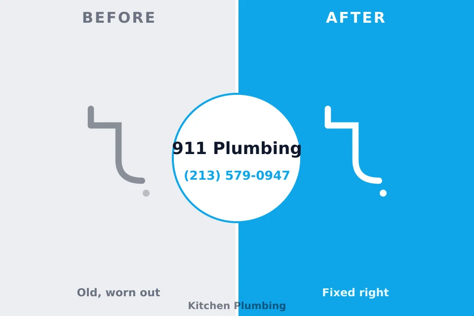 Before and after: plumbing company Tecumseh, NE